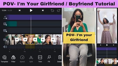 Pov I'm your gf / bf reels video editing tutorial .